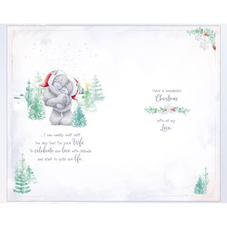 Wonderful Fiance Luxury Me to You Bear Christmas Card Extra Image 1